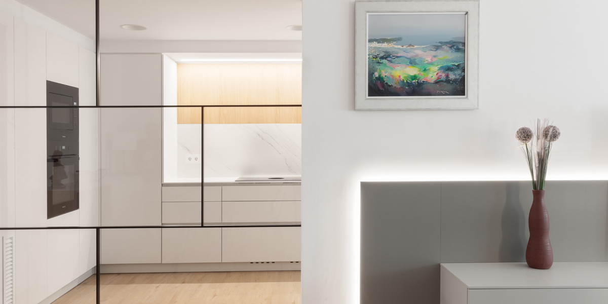 Entrada cuina Interllar premium blanca