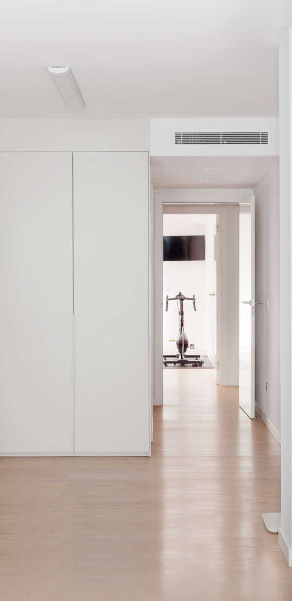 Passadís habitació casa premium blanca Inetrllar